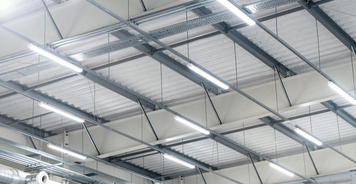 illuminazione led reparto produttivo italpres illuminazione led reparto produttivo italpres